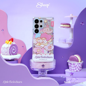เคส little twin stars sanrio phone case ซานริโอ้ ฝาแฝด kiki lala ลิตเติลทวินสตาร์ ของแท้ โทรศัพท์ มือถือ ซัมซุง samsung ลิขสิทธิ์แท้ สีม่วง ดวงดาว magsafe แบรนด์ applesheep sheep ลายน่ารัก เคสลิตเติ้ลทวินสตาร์ s25 s26 ultra