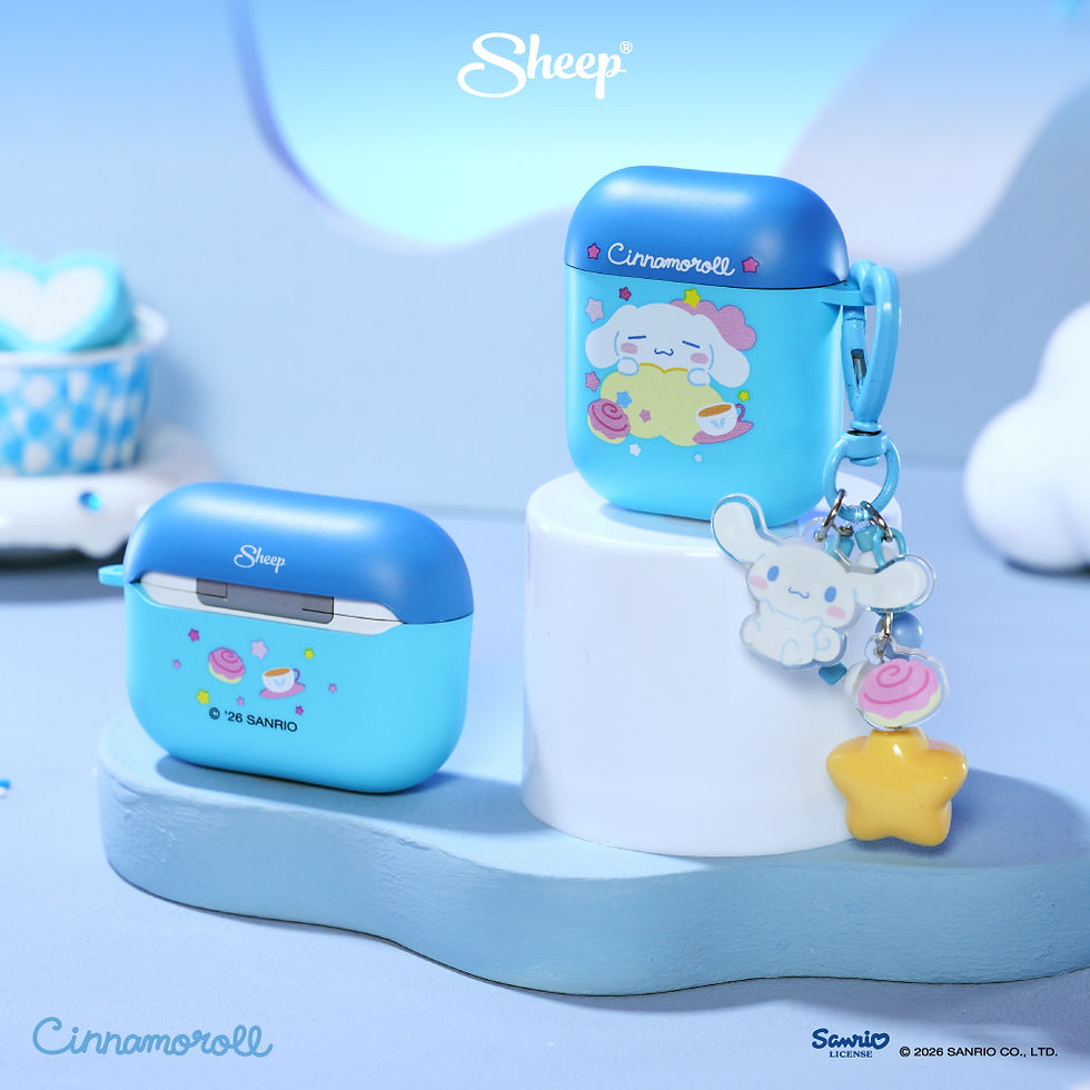 ภาพขนาดย่อ: airpods case cinnamoroll เคสแอร์พอด 4 pro 3 สีฟ้า น้ำเงิน ซินนามอนโรล ลิขสิทธิ์แท้ sanrio ซานริโอ้ พร้อมส่ง