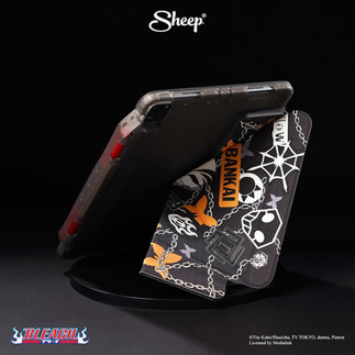 เคส ไอแพด bleach เทพมรณะ บลีช อนิเมะ สีดำ เท่ๆ ipad case พร้อมส่ง ยมทูต ichigo อิจิโกะ กันกระแทก กันงอ แถมปลอกปากกา wand