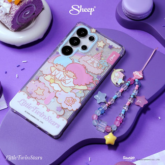 เคส sanrio phone case little twin stars ซานริโอ้ ฝาแฝด kiki lala ลิตเติลทวินสตาร์ ของแท้ โทรศัพท์ มือถือ ซัมซุง samsung s25 s26 ultra ลิขสิทธิ์แท้ สีม่วง ดวงดาว magsafe ลายน่ารัก กันกระแทก