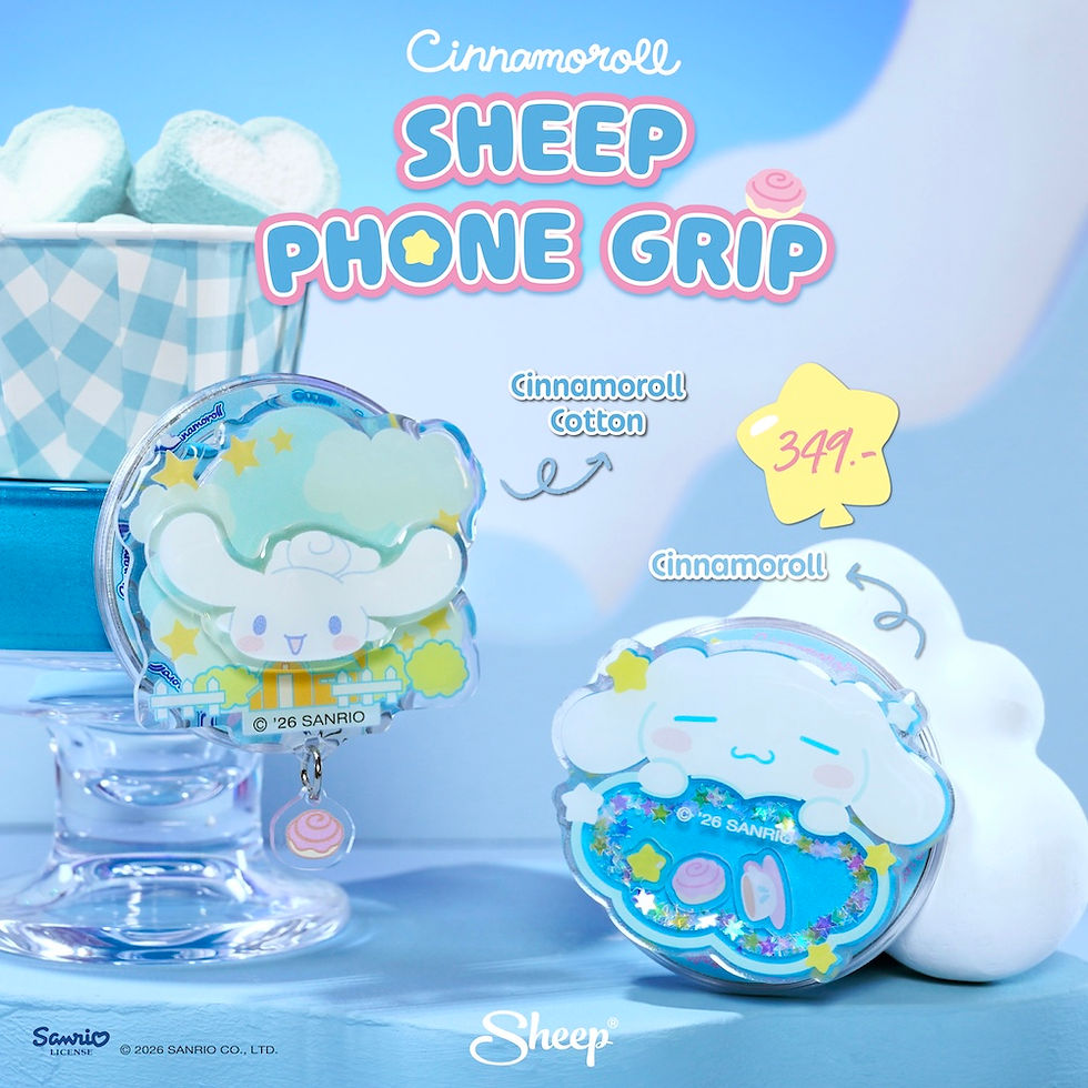 phone grip cinnamoroll ซินนามอนโรล ใช้คู่เคส sanrio magsafe griptok ที่แปะมือถือ หมุน เขย่า ได้ ลิขสิทธิ์แท้