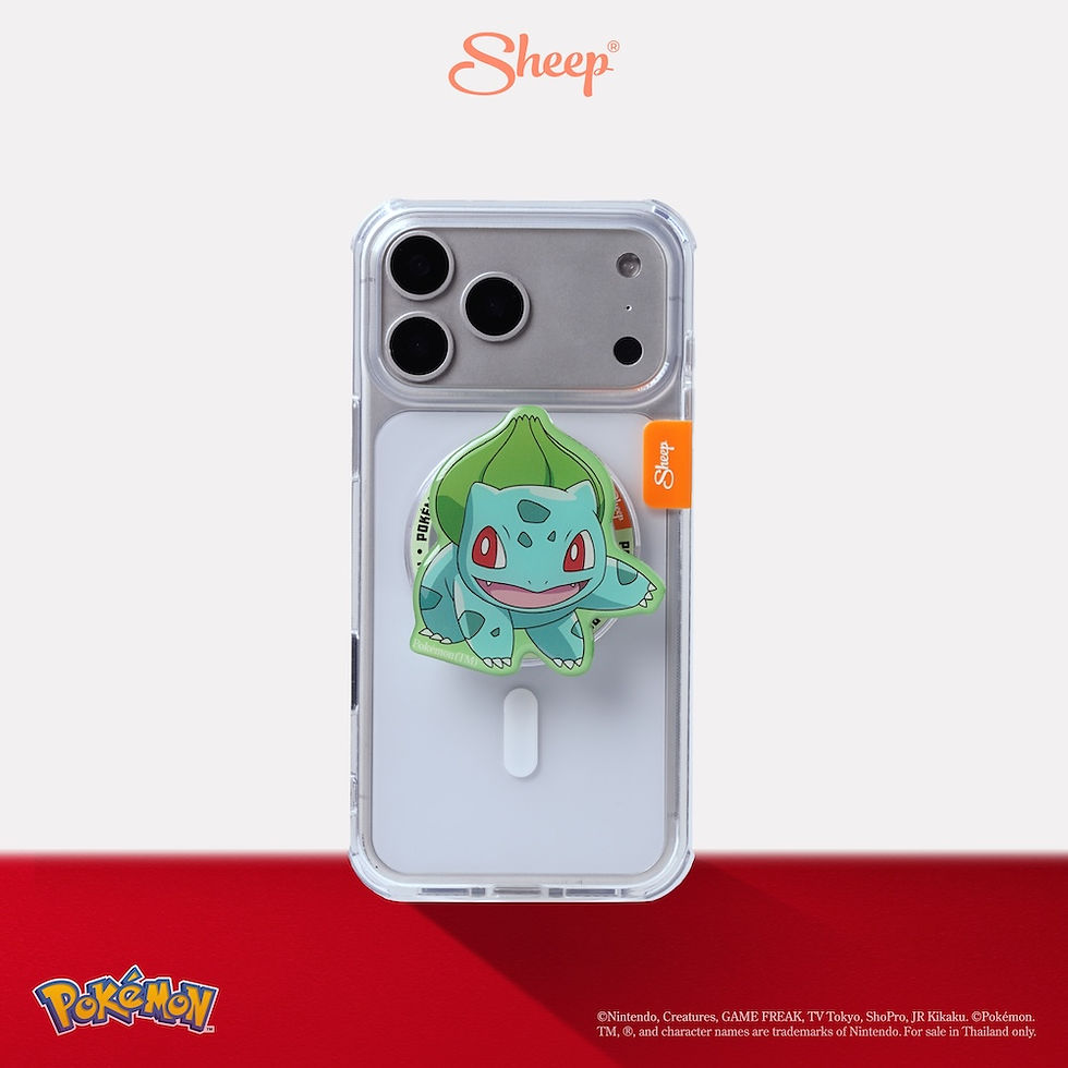 magsafe griptok pokemon ที่แปะมือถือ โทรศัพท์ phone accessories ใช้คู่เคส โปเกม่อน รุ่นแรก การ์ด สะสม bulbasaur ฟุชิกิดาเนะ