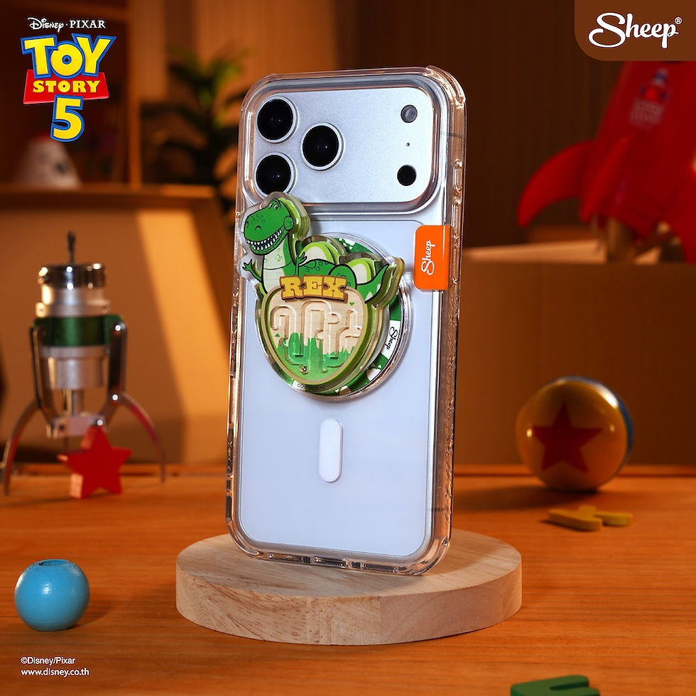 ภาพขนาดย่อ: Rex เร็กซ์ ดิสนีย์ Phone Grip ของเล่น ที่แปะมือถือ MagSafe Disney Toy Story 5 ทอย สตอรี่ ลิขสิทธิ์แท้ ของสะสม