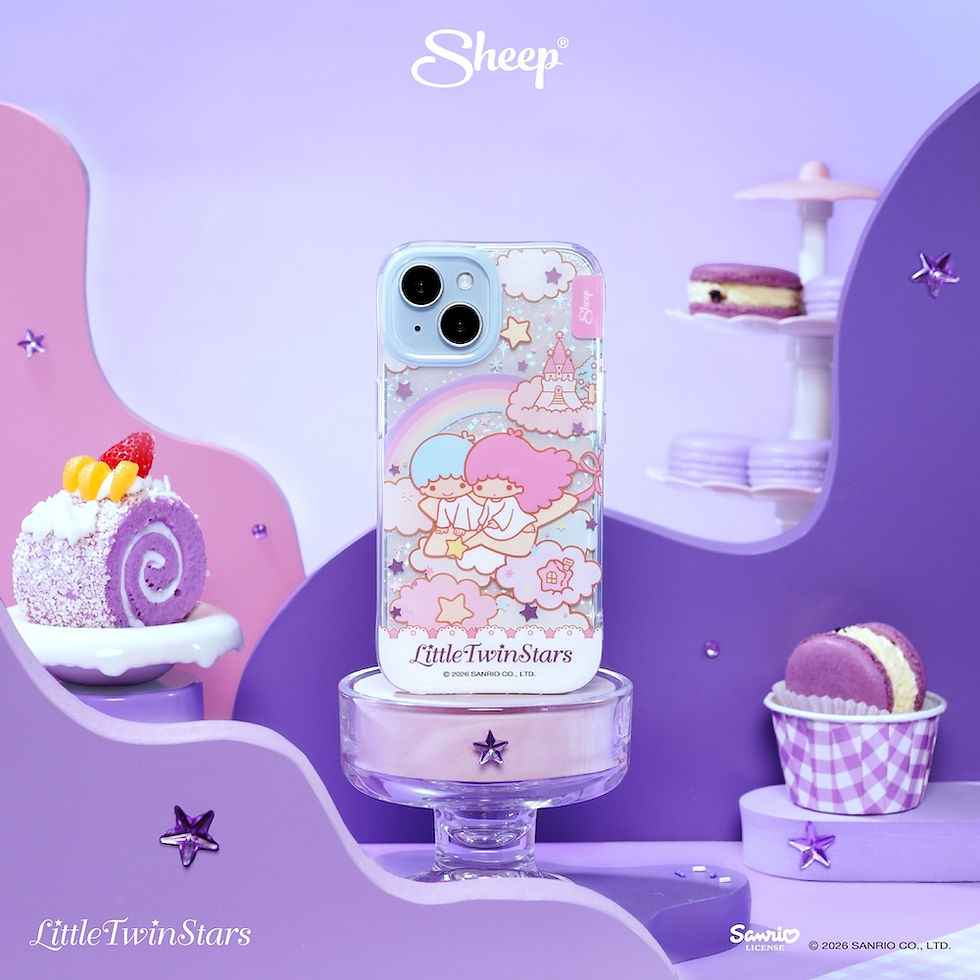 ภาพขนาดย่อ: little twin stars iphone case sketch เคส ไอโฟน ลิตเติ้ลทวินสตาร์ ลิขสิทธิ์แท้ sanrio สีม่วง ลายน่ารัก ซานริโอ้ กันกระแทก