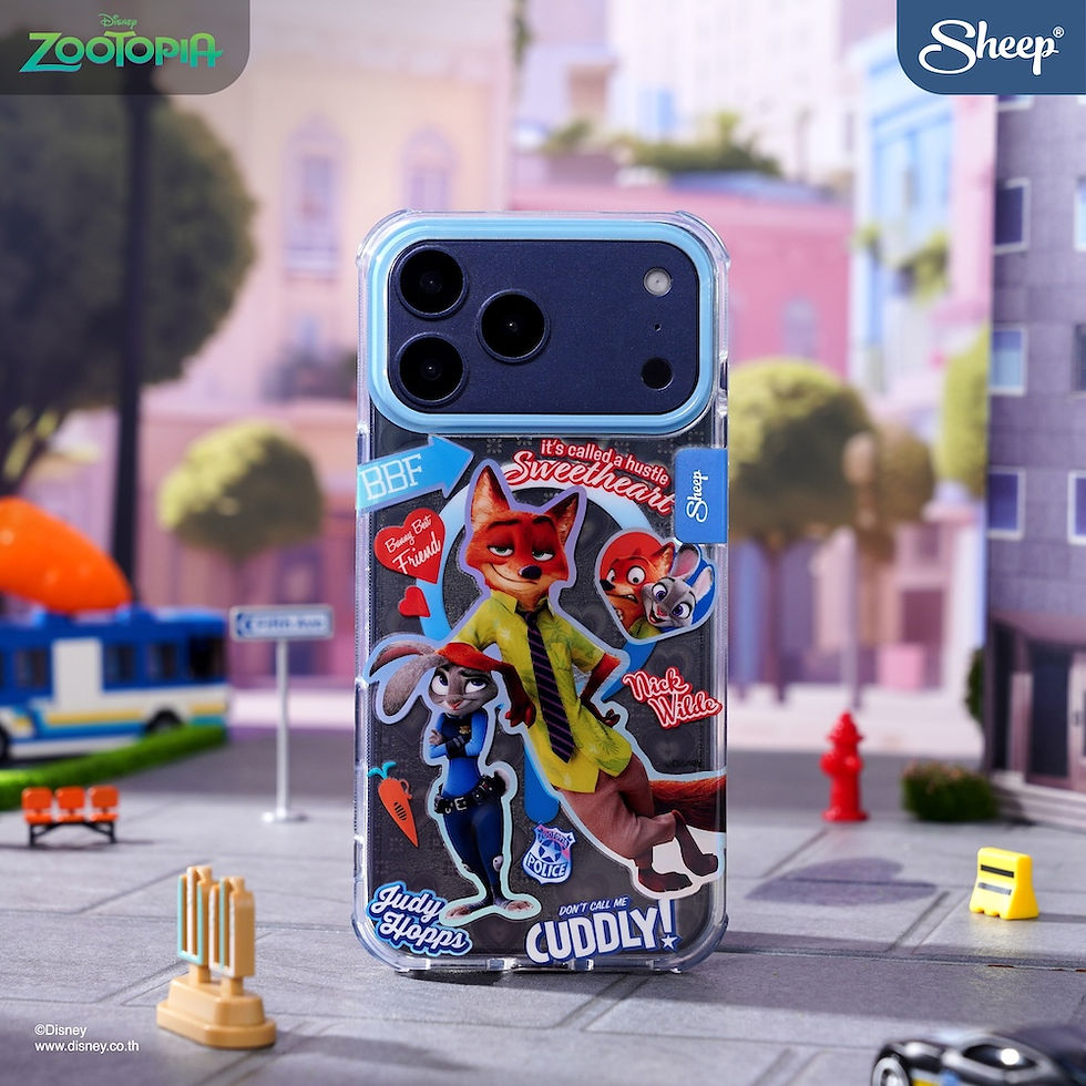 ภาพขนาดย่อ: คู่จิ้น nick & judy iPhone magsafe case เคสไอโฟน นิค จูดี้ น่ารัก แบบใส ลิขสิทธิ์แท้ โชว์สีเครื่อง