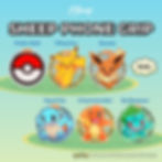 Grip MagSafe Pokémon โปเกมอน ลิขสิทธิ์แท้ Pikachu พิคาชู Bulbasaur Charmander Poké Ball Squirtle Eevee ที่แปะมือถือ