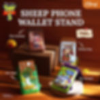 Toy Story 5 ลิขสิทธิ์แท้ ดิสนีย์ Disney MagSafe Phone wallet stand ที่ใส่บัตร แปะมือถือ เคส case ของสะสม ทอย สตอรี่ ตั้งได้