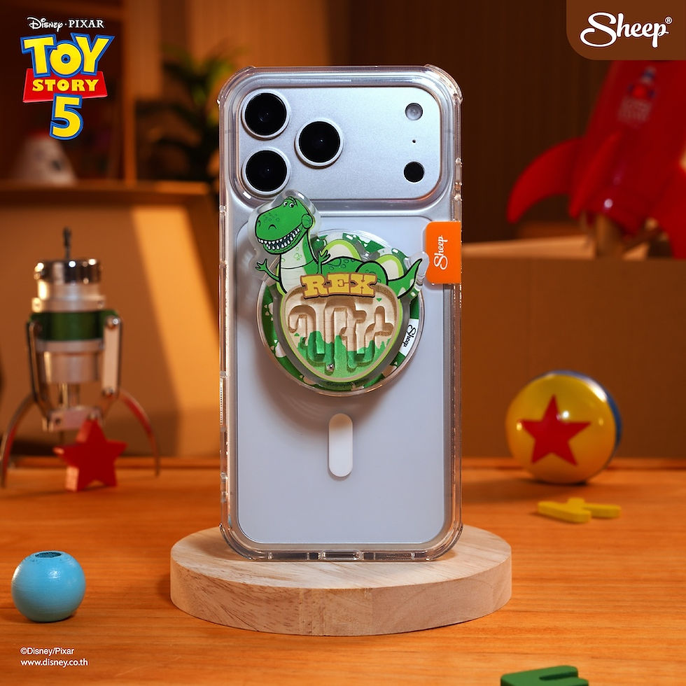 ภาพขนาดย่อ: Toy Story 5 ทอย สตอรี่ Rex เร็กซ์ ดิสนีย์ Phone Grip ของเล่น ที่แปะมือถือ MagSafe Disney ลิขสิทธิ์แท้ ของสะสม