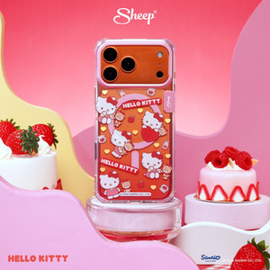 เคส sanrio phone case hello kitty ซานริโอ้ เฮลโล คิตตี้ ของแท้ โทรศัพท์ มือถือ ไอโฟน iphone 17 pro max cosmic orange magsafe ลิขสิทธิ์แท้ สีแดง ชมพู หมี tiny chum แบรนด์ applesheep sheep sketch canvas แถม keychain ลายน่ารัก