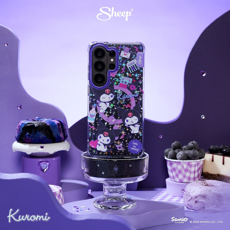 ภาพขนาดย่อ: เคส คุโรมิ ซัมซุง ลายน่ารัก kuromi samsung s25 s26 ultra case magsafe ลิขสิทธิ์แท้ sanrio สีม่วง ดำ ซานริโอ้ กันกระแทก
