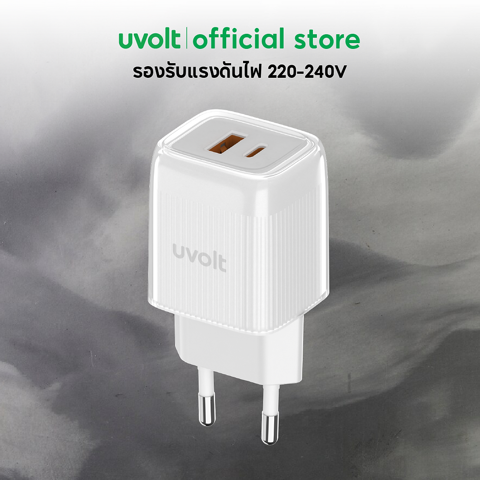 ภาพขนาดย่อ: อะแดปเตอร์ชาร์จเร็ว 33W สำหรับ iPhone หัวชาร์จไอโฟนสีขาว ที่ชาร์จไอโฟน