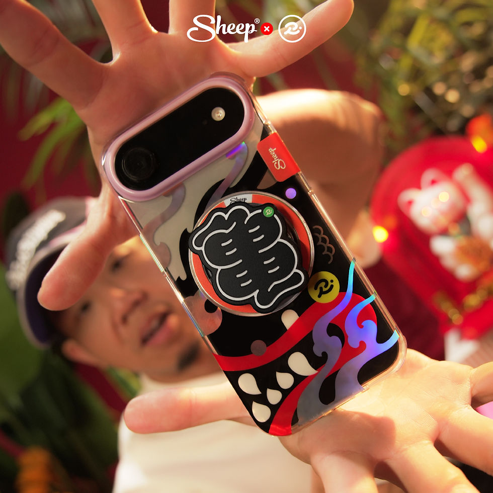 ภาพขนาดย่อ: ที่แปะมือถือ เคส สัตว์มงคล เต่า phone grip magsafe rubsarb รับทราบ พลังบวก มงคล สุขภาพ เสริมดวง 2569