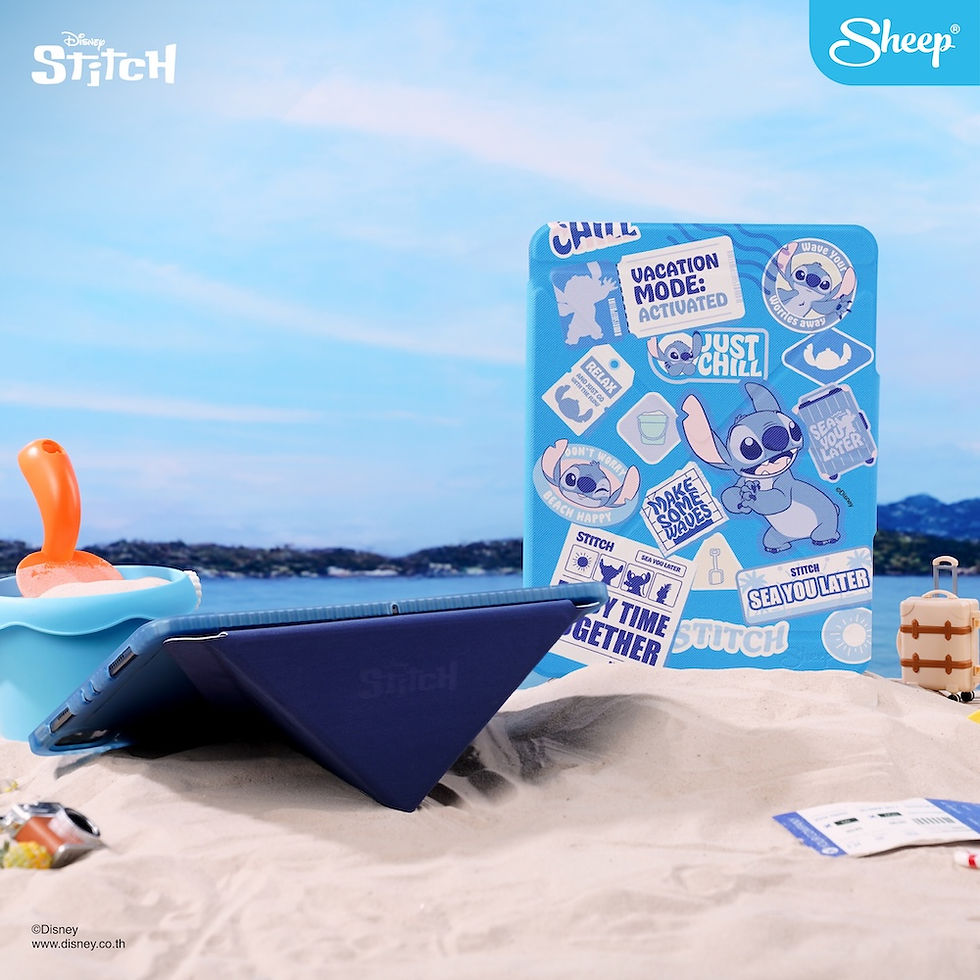 ภาพขนาดย่อ: เคส ลายการ์ตูน Stitch เคส iPad Gen พร้อมช่องใส่ปากกา iPad stitch