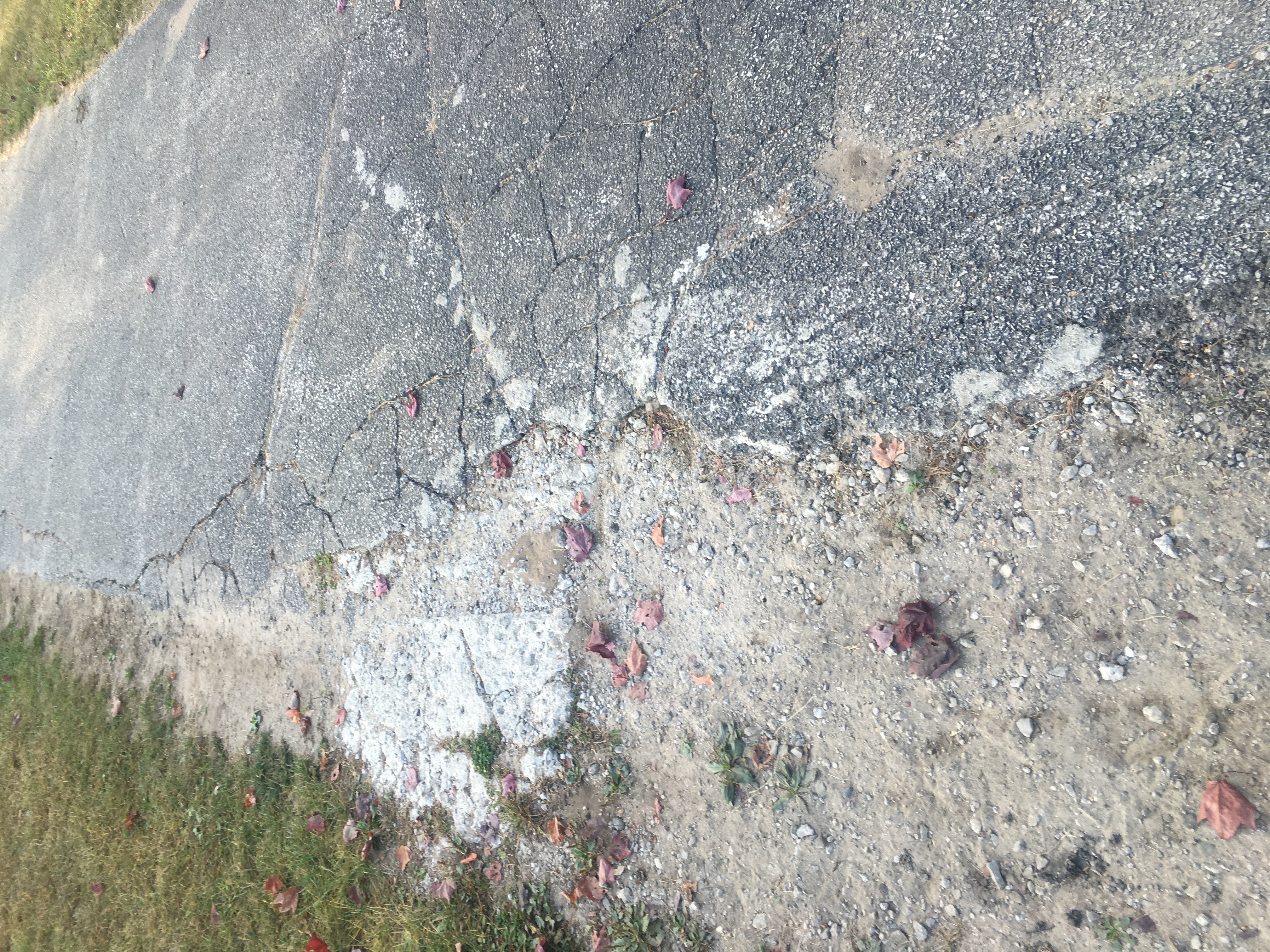 Crumbling Asphalt
