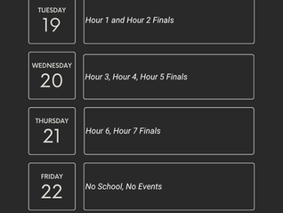 BVN Band Notes - Week of May 18th to May 24th
