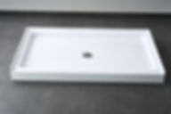 Center Drain Shower base