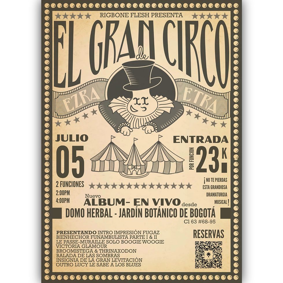 El Gran Circo de Ezra Etra En vivo