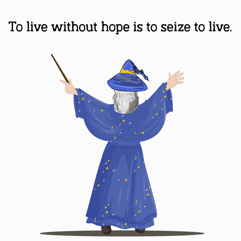 Company mascot Maven the Magical uses his wand to fix spelling mistakes in common and popular phrases.