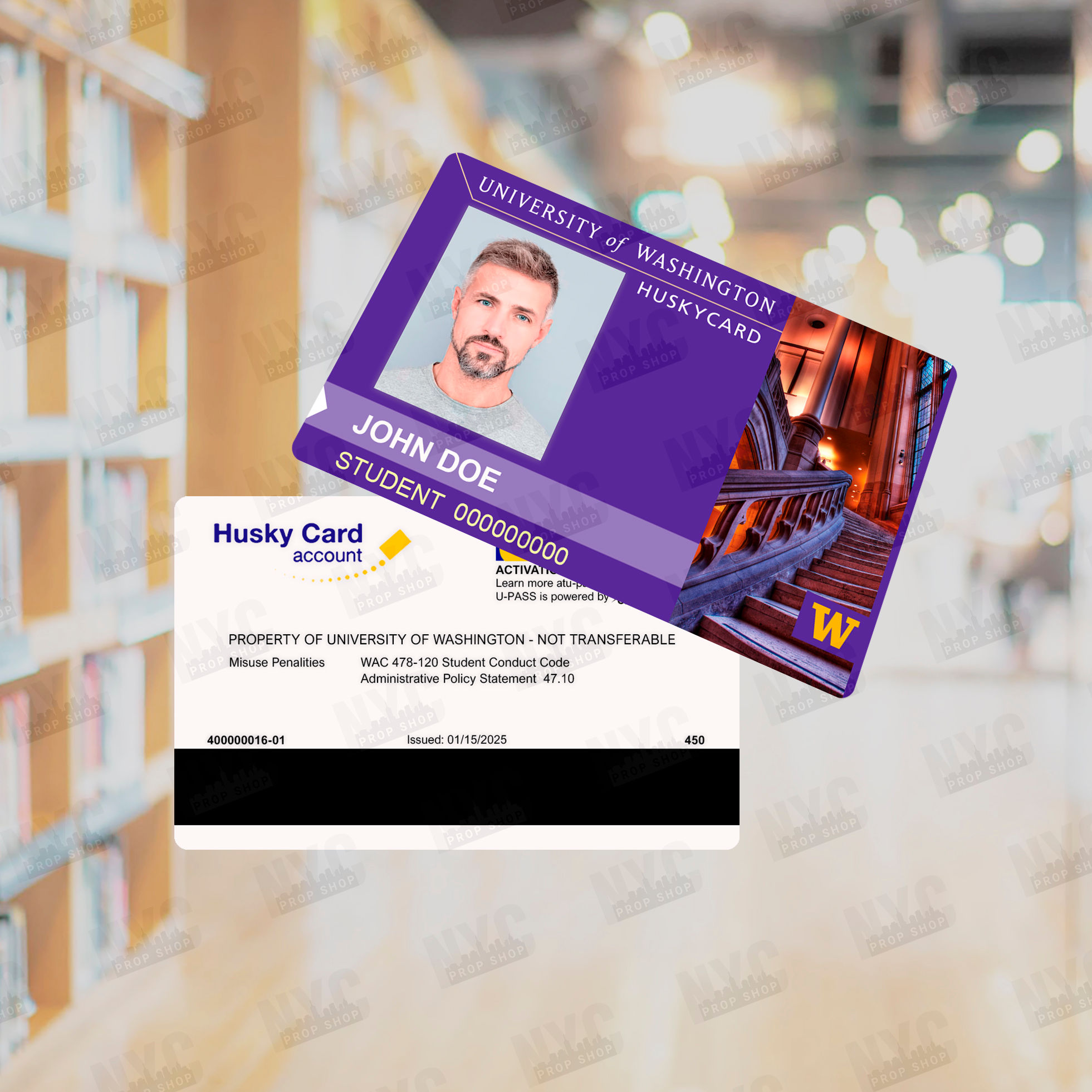 University of Washington Novelty Card