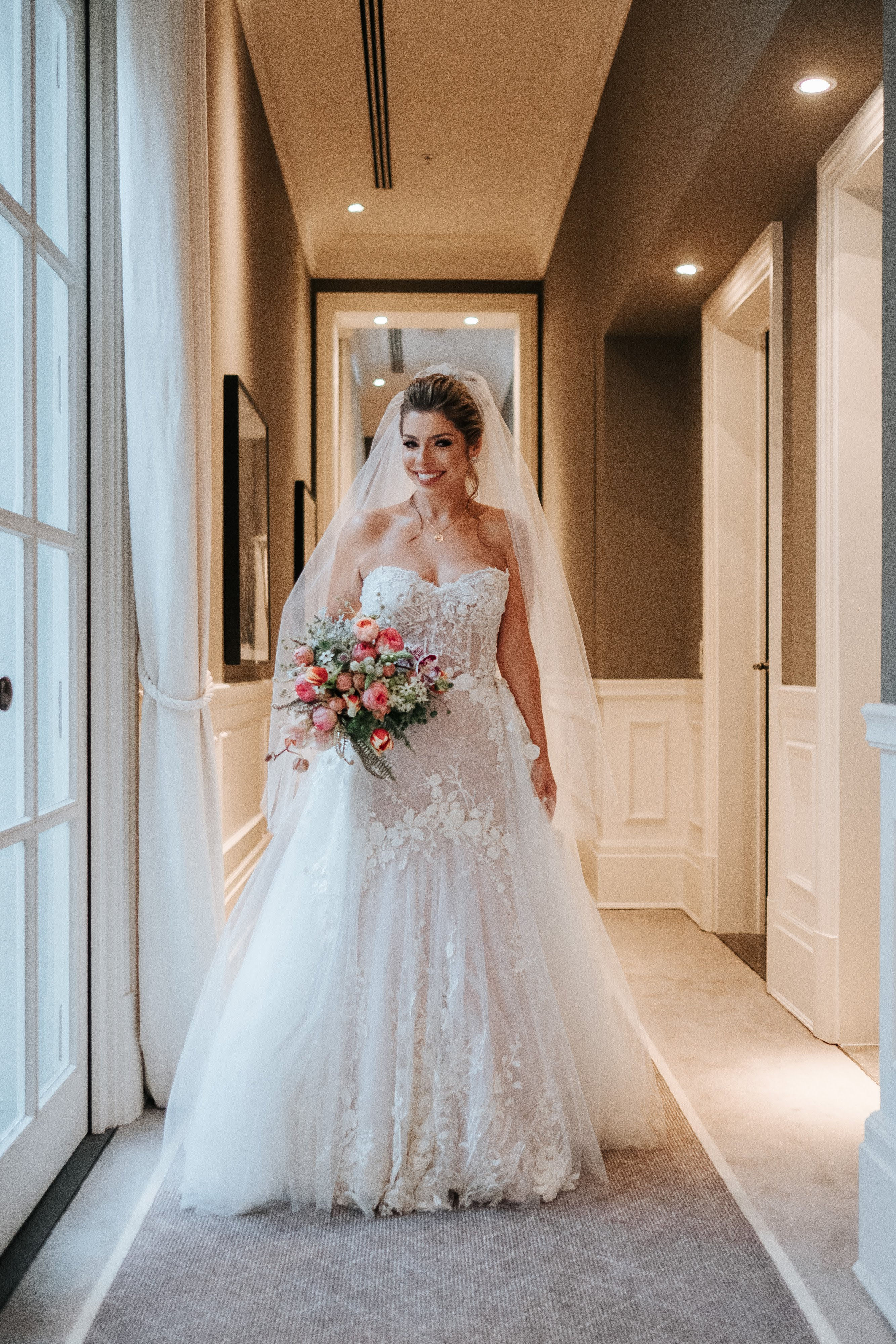 Vestido de Noiva Natkat sereia tomara que caia