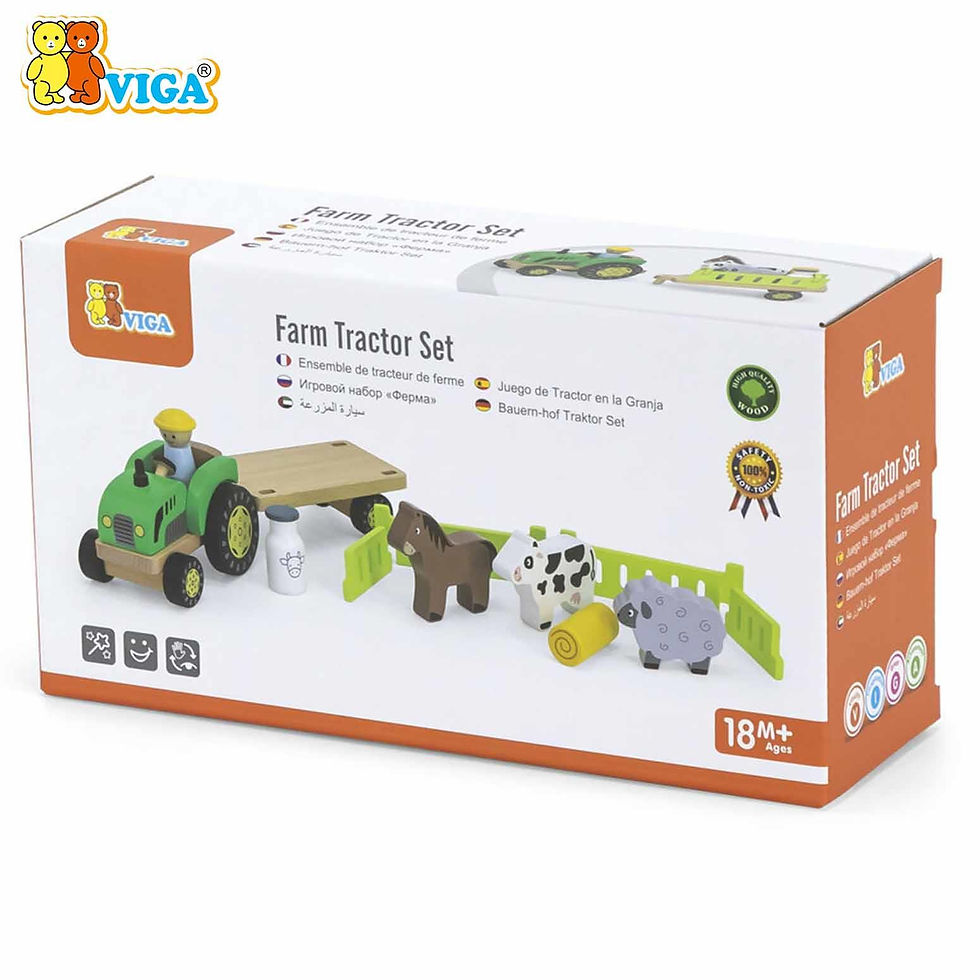 Thumbnail: Farm Tractor Set