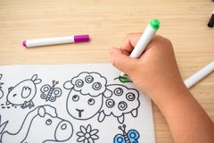 Thumbnail: Reusable Silicone Drawing Mat - Farm