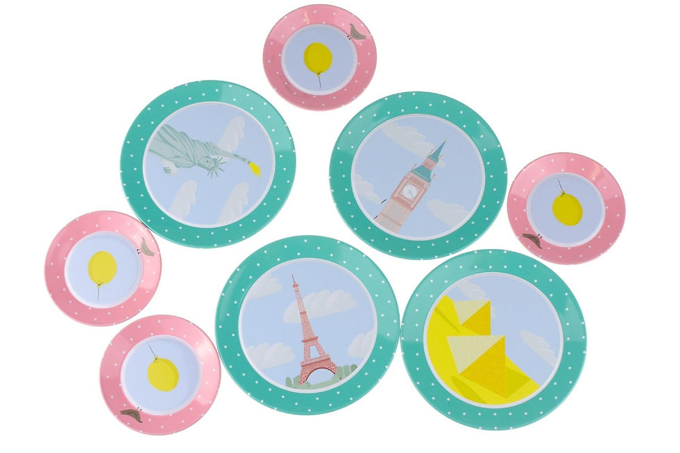 Thumbnail: Animal Tourists Tin Tea Set