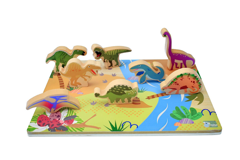 Thumbnail: Chunky Puzzle - Dinosaurs