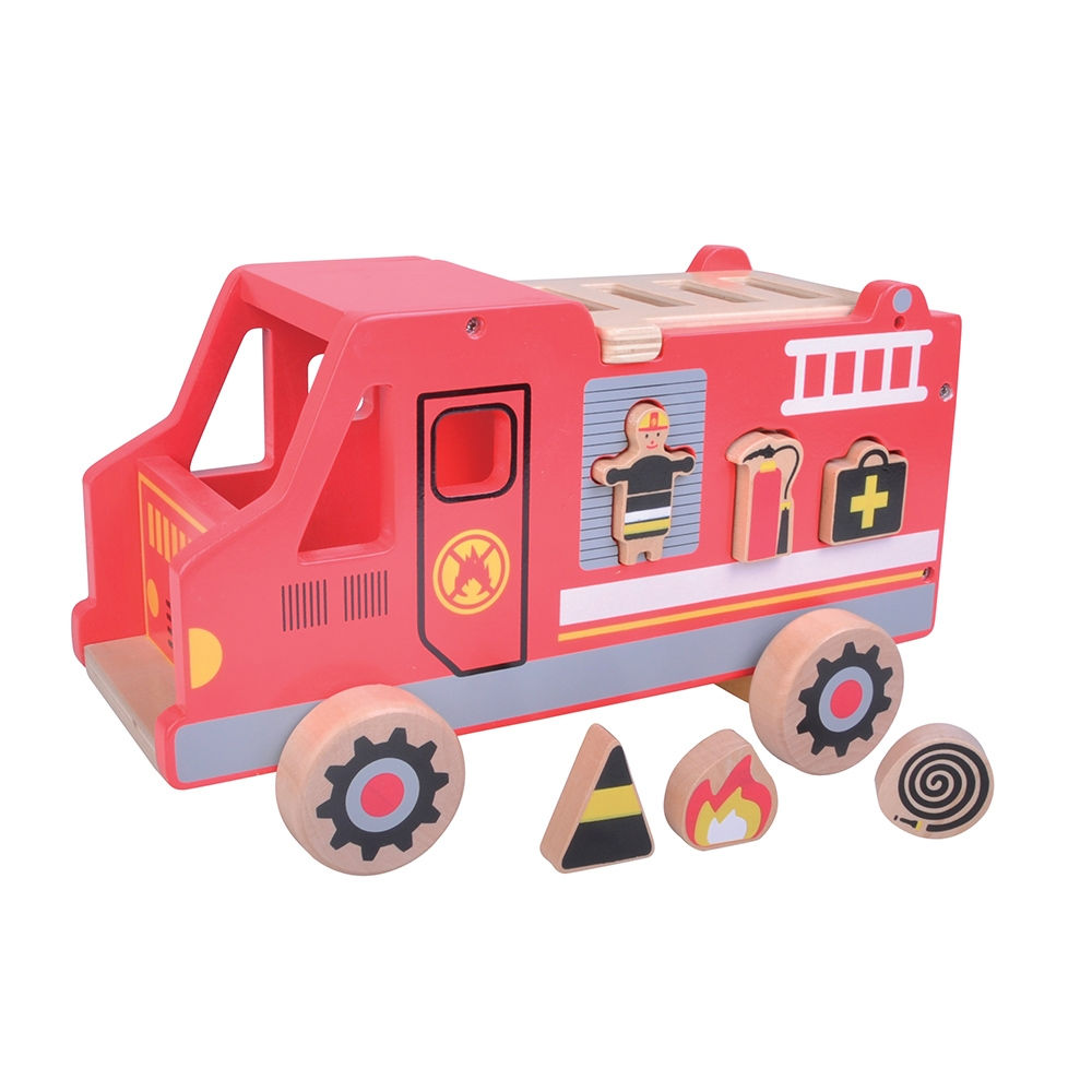 Fire Engine with Blocks