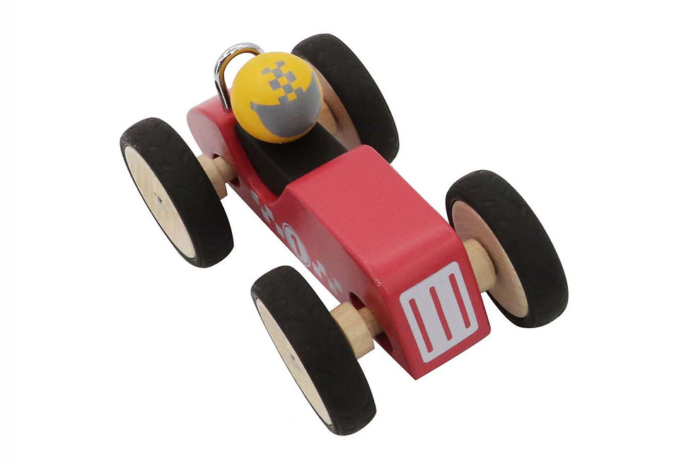 Retro Racing Car - Large