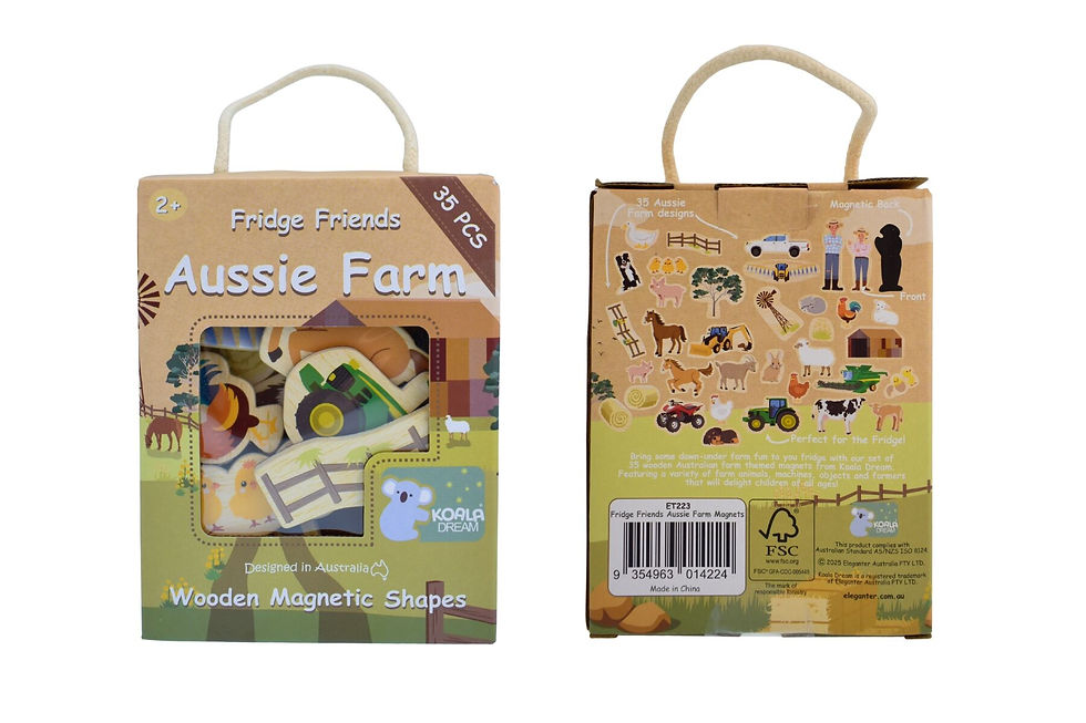 Thumbnail: Fridge Friends - Aussie Farm Magnets 35pcs