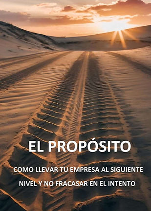 Huellas de un vehículo hacia el horizonte, simbolizando el camino hacia el propósito personal o profesional