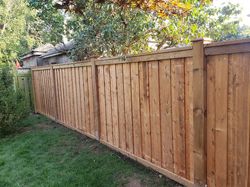 wooden fence