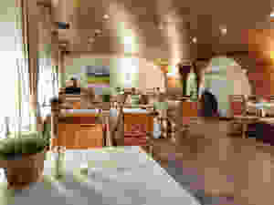 Lake house restaurant