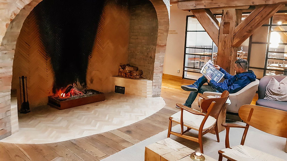Brosundet, z rybářského skladu je 4*hotel ve městě Alesund, Norsko