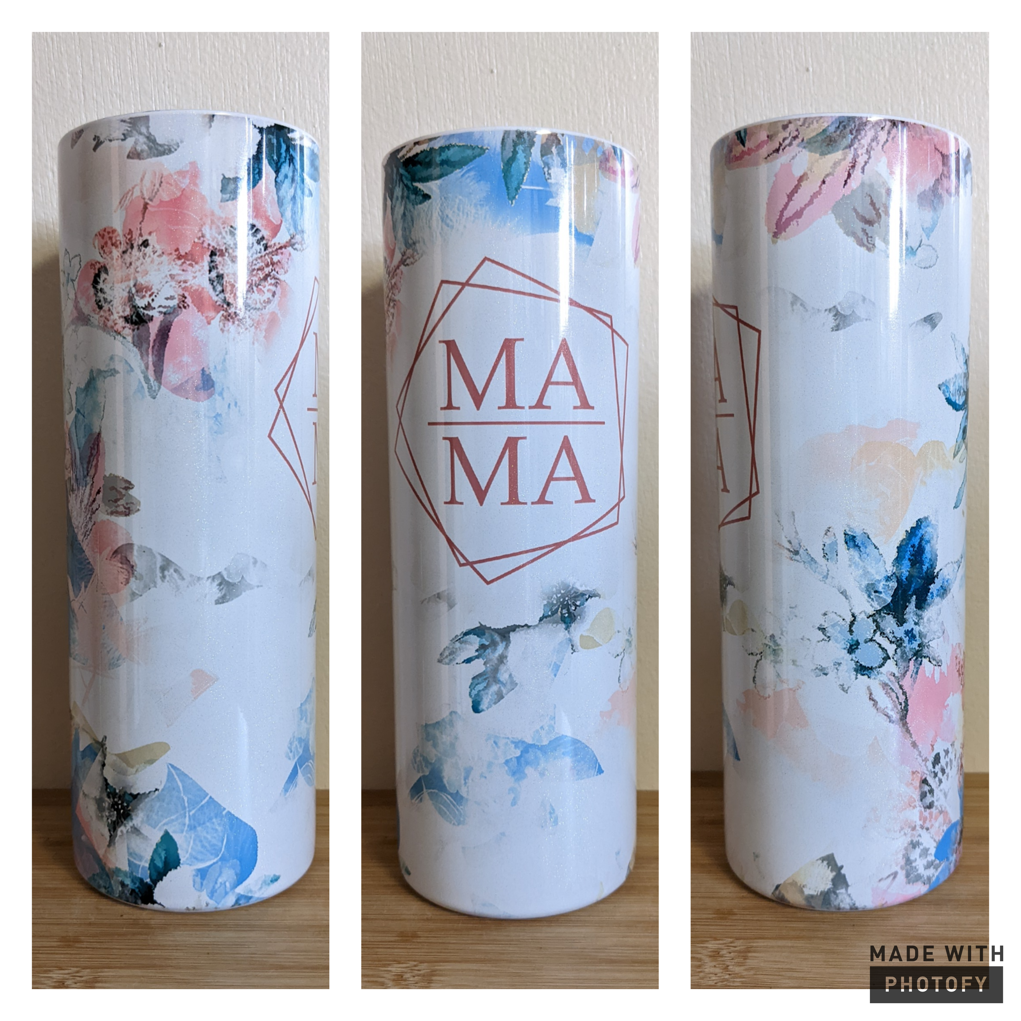 Brush stroke Floral Mama