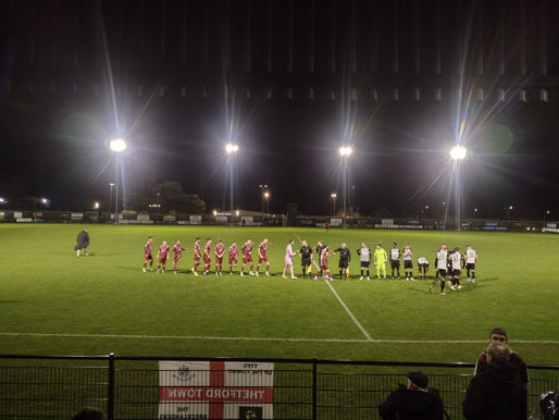 Thurlow Nunn Challenge Cup - 4th Round: Thetford Town 2-1 Harleston Town