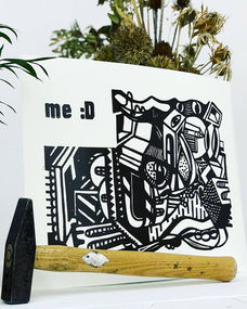 Helge Griem - Linoldruck