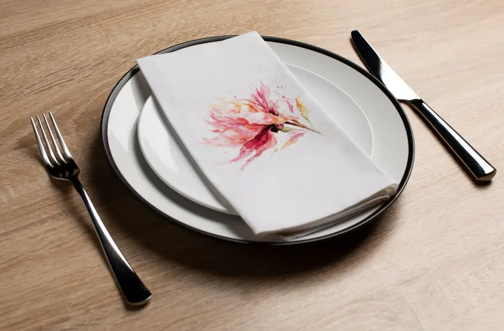 Brushstroke Napkin  (16 Count)