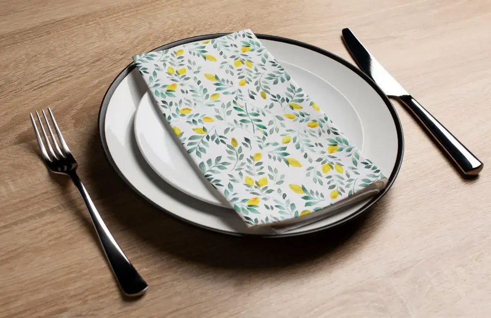 Lola Lemons Napkin  (16 Count)