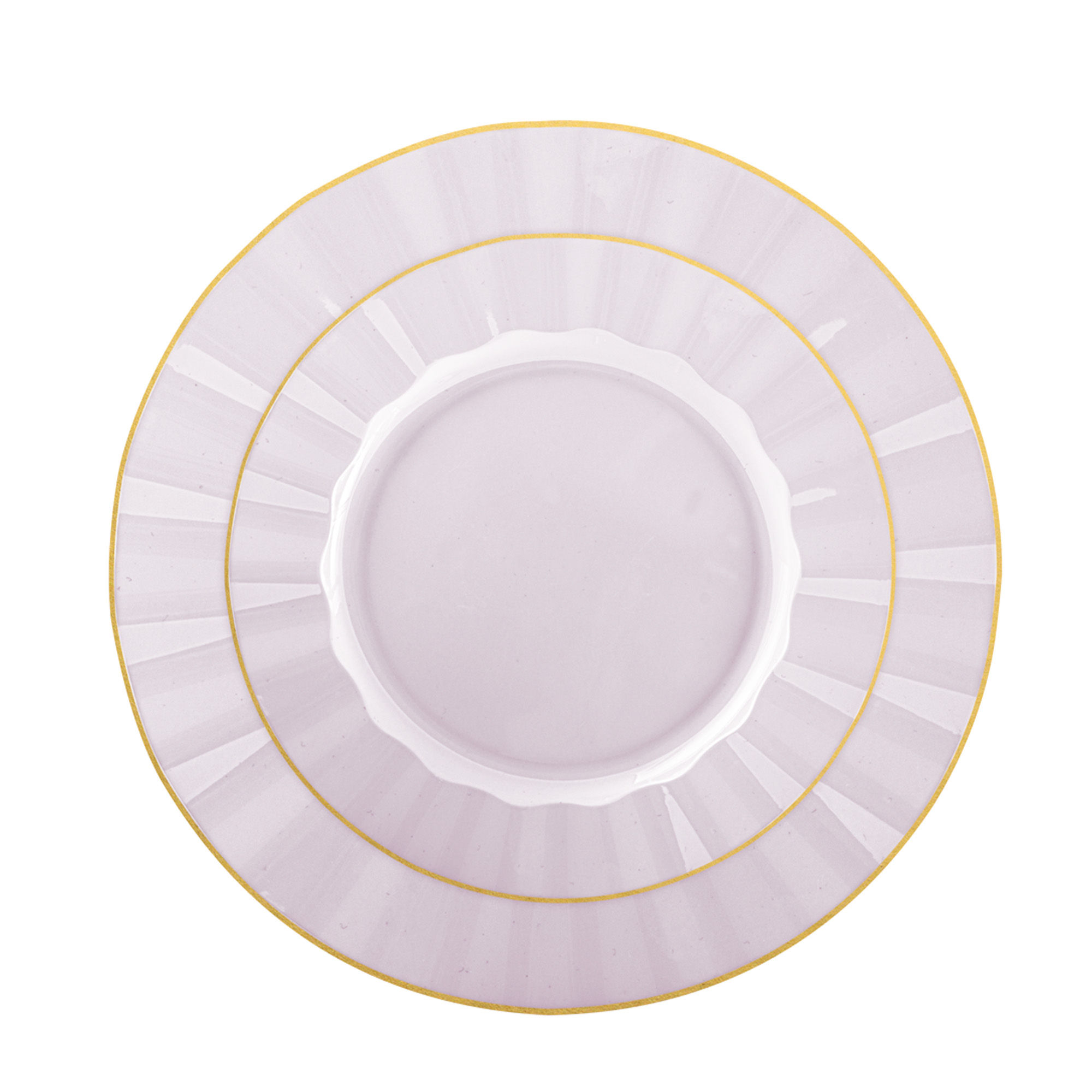 Pink Petal Hard Plastic Combo Set (16 of Each)