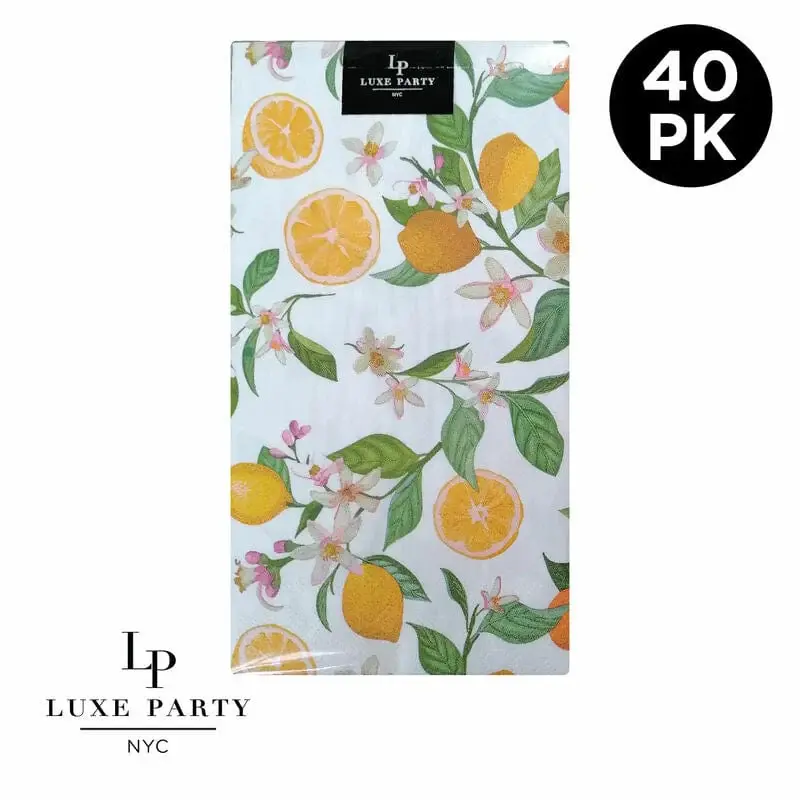 Lemon Napkins (40 Pack)