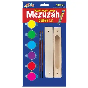 Paint Your Own Mezuzah Case (2 Count)