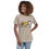 Thumbnail: Peace Love Aussie - Black Letters - with Black Tri Ladies Cut - Relaxed Fit