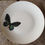 Miniatura: Platos playos ORO MARIPOSAS x 6 unidades