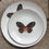 Miniatura: Platos postre ORO MARIPOSAS x 6 unidades