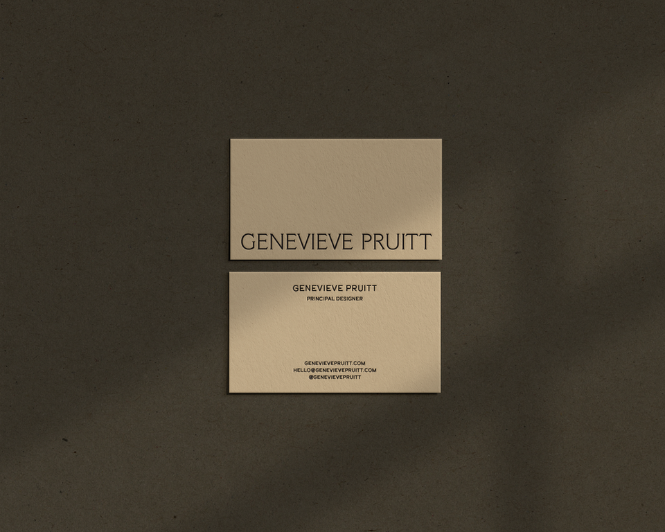 Stationery set mockup