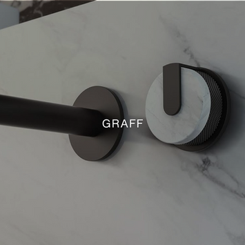 Graff black and marble faucet
