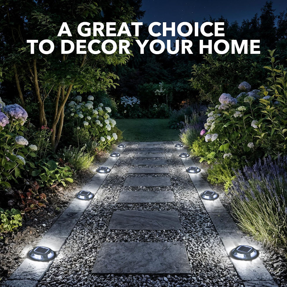 Thumbnail: Solar Deck Lights Outdoor 12 Pack, AGPTEK Solar Deck Lights 2 Color Modes Doc...
