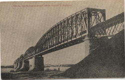 Железнодорожный  мост через Иртыш